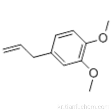 벤젠, 1,2- 디메 톡시 -4- (2- 프로 펜 -1- 일) -CAS 93-15-2